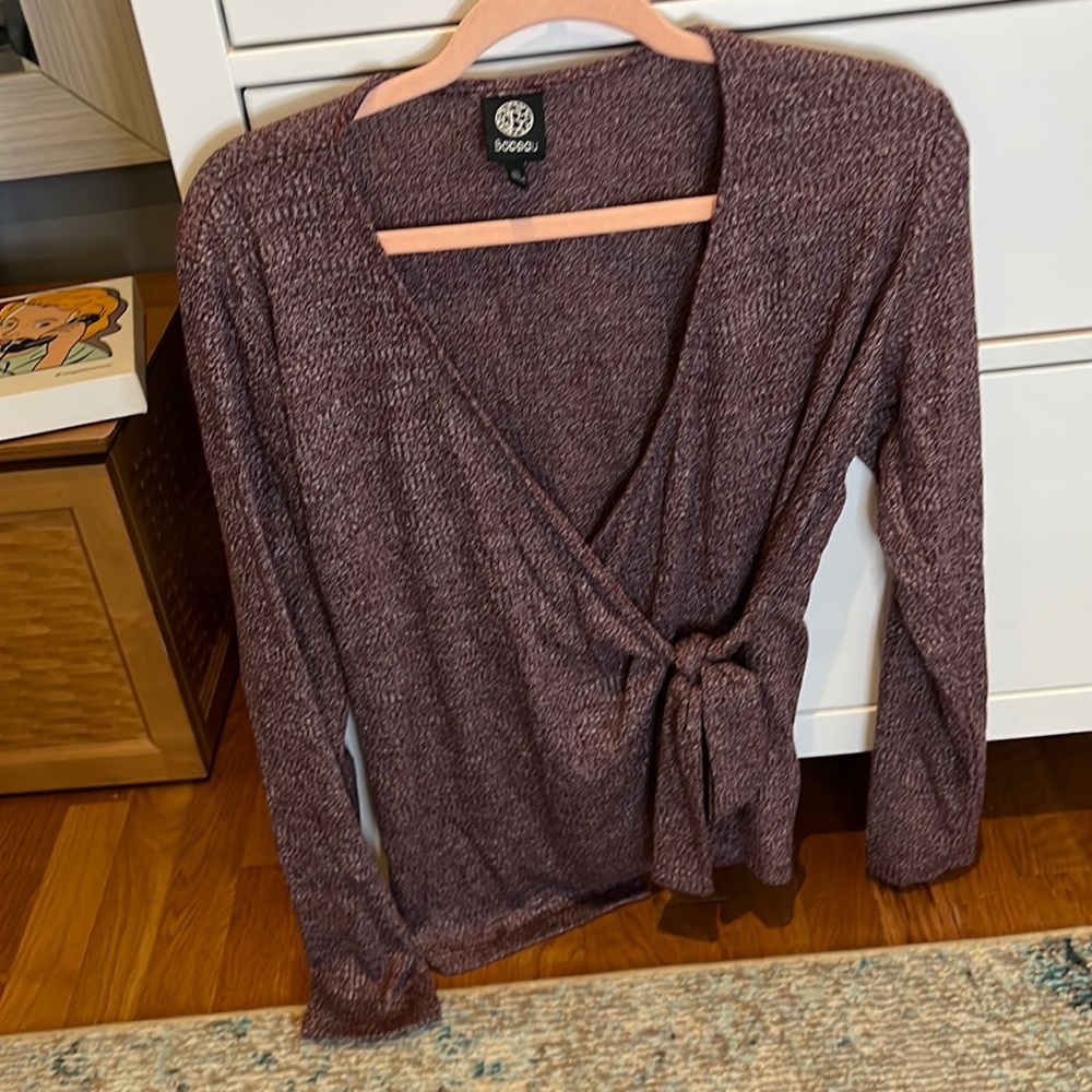 Nordstrom Wrap Top (XL)